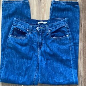 Levi's Blue Straight Leg Women's Jeans